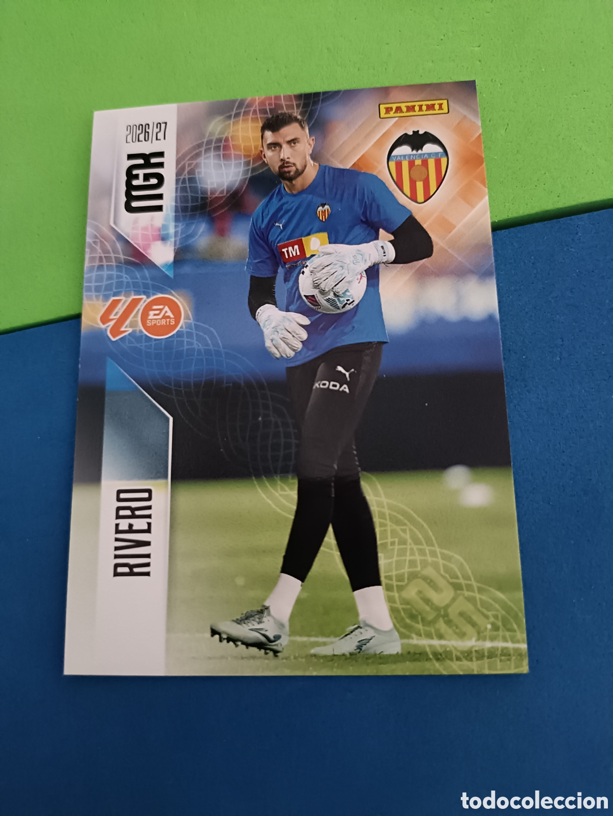 Cromos de f&uacute;tbol: PANINI 2026 2027 MGK MEGACRACKS 25 Aniversario - Valencia 345 Rivero