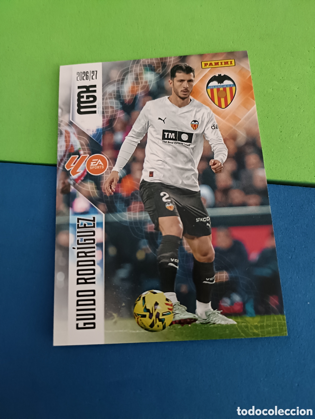 Cromos de f&uacute;tbol: PANINI 2026 2027 MGK MEGACRACKS 25 Aniversario - Valencia 353 Guido Rodr&iacute;guez