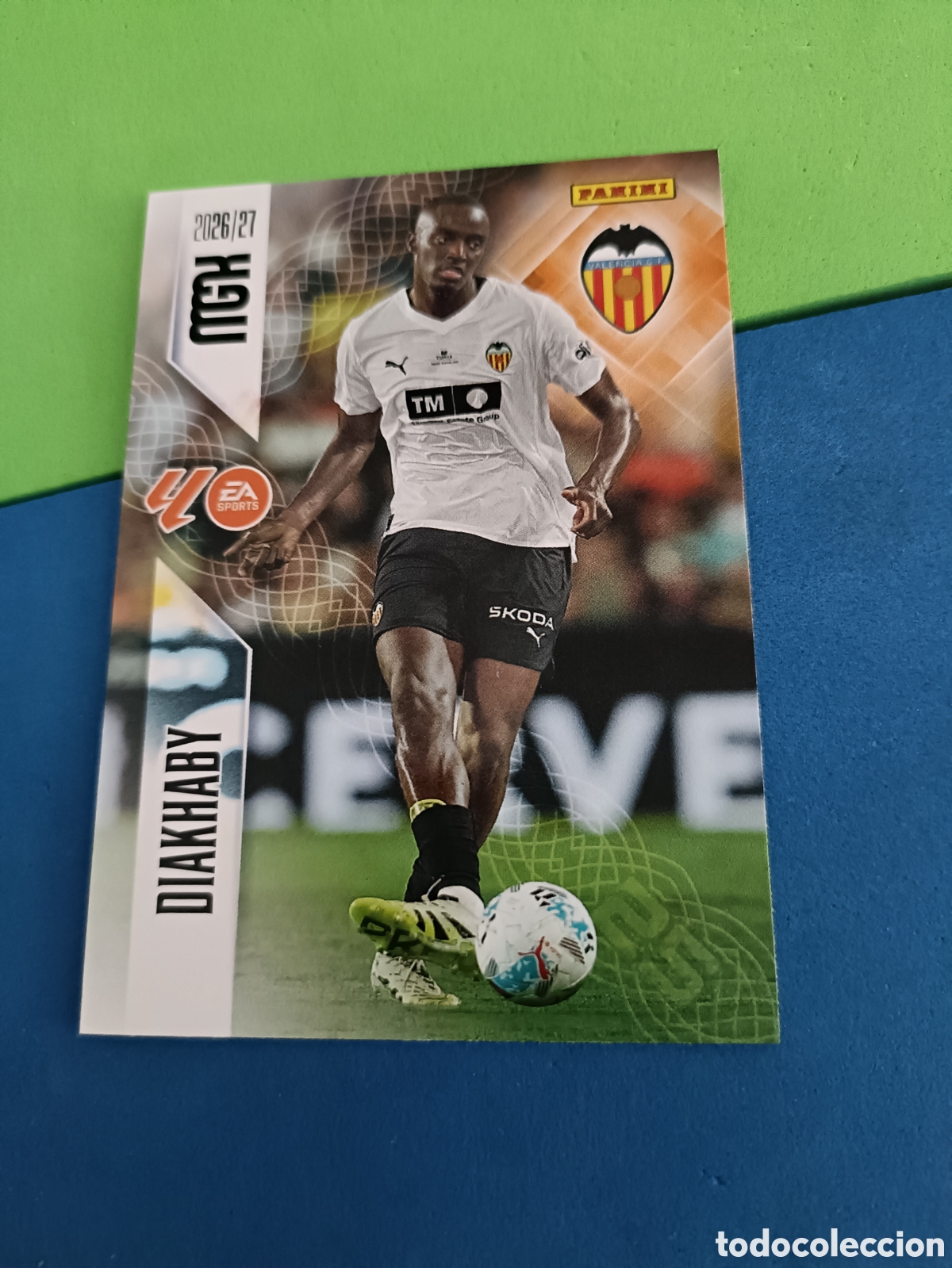 Cromos de f&uacute;tbol: PANINI 2026 2027 MGK MEGACRACKS 25 Aniversario - Valencia 347 Diakhaby