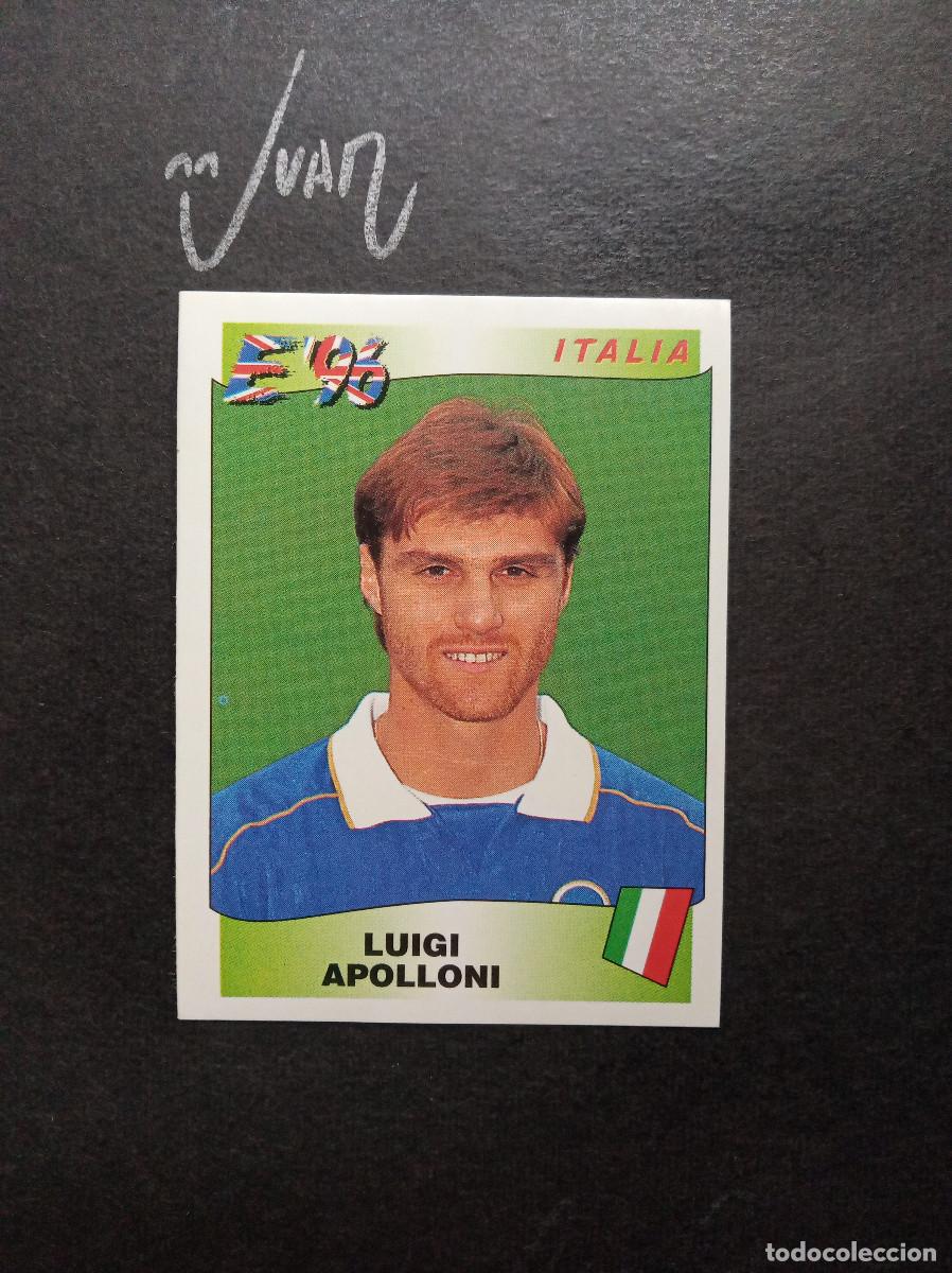 Cromos de f&uacute;tbol: N&ordm; 241 APOLLONI ITALIA PARMA ⚽ PANINI &reg; UEFA EURO 1996 INGLATERRA 96 SIN PEGAR NUNCA PEGADO
