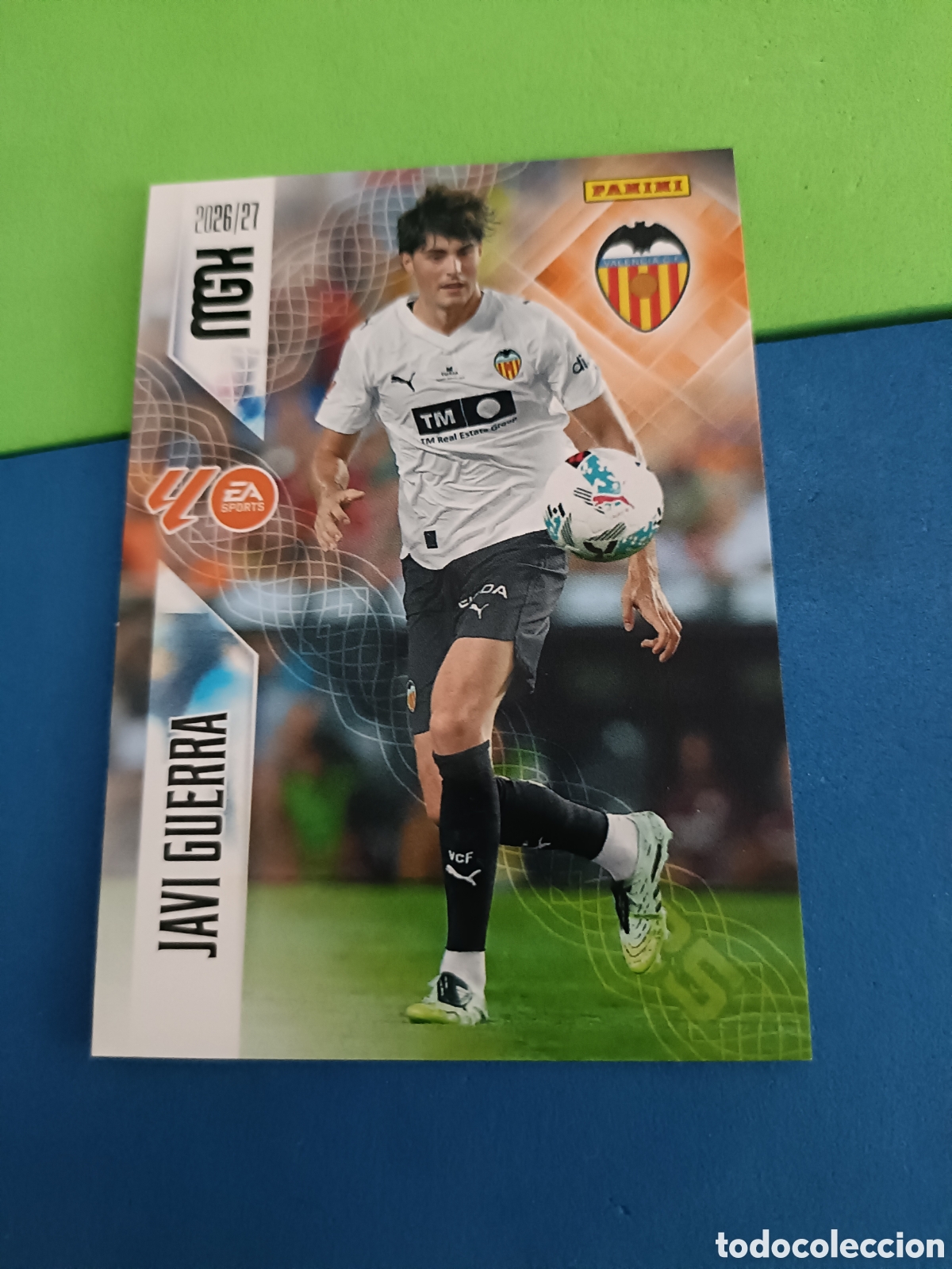 Cromos de f&uacute;tbol: PANINI 2026 2027 MGK MEGACRACKS 25 Aniversario - Valencia 354 Javi Guerra