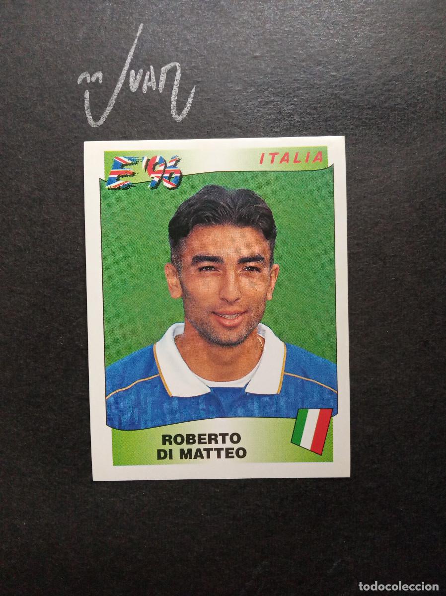 Cromos de f&uacute;tbol: N&ordm; 244 DI MATTEO ITALIA CHELSEA ITALY ⚽ PANINI &reg; UEFA EURO 1996 INGLATERRA 96 SIN PEGAR NUNCA PEGADO