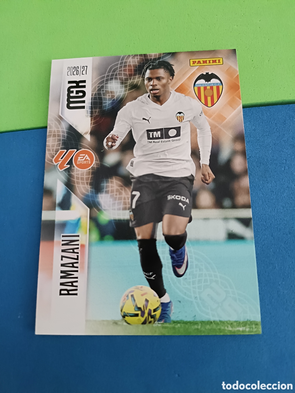 Cromos de f&uacute;tbol: PANINI 2026 2027 MGK MEGACRACKS 25 Aniversario - Valencia 357 Ramazani