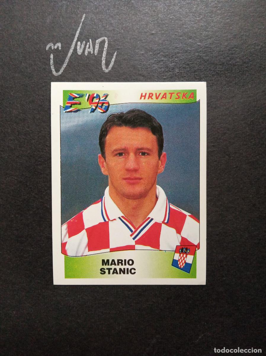 Cromos de f&uacute;tbol: N&ordm; 352 MARIO STANIC CROACIA SPORTING GIJON ⚽ PANINI &reg; UEFA EURO 1996 96 SIN PEGAR NUNCA PEGADO