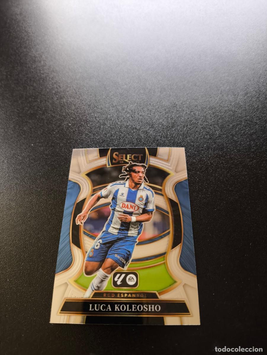 Cromos de f&uacute;tbol: 66 Luca Koleosho ESPANYOL TERRACE PANINI SELECT LA LIGA 25 26 2025 2026 NO ESTE MGK MEGACRACKS