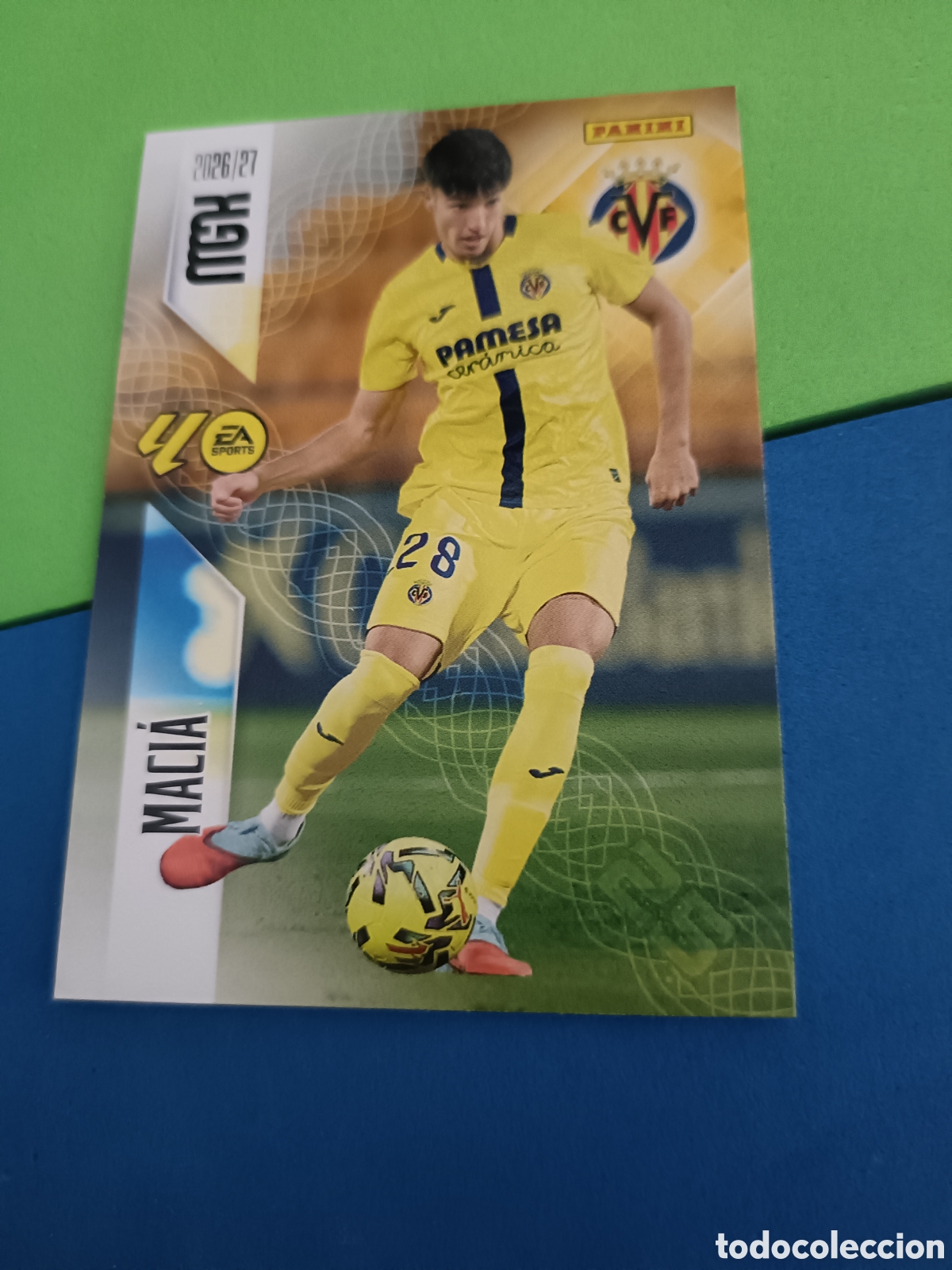 Cromos de f&uacute;tbol: PANINI 2026 2027 MGK MEGACRACKS 25 Aniversario - Villarreal 371 Macia