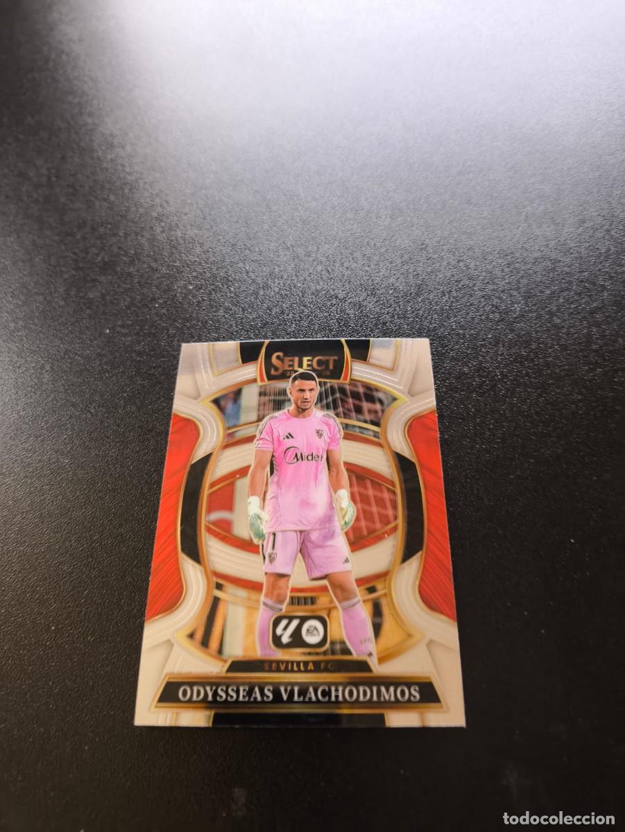 Cromos de f&uacute;tbol: 85 Vlachodimos SEVILLA TERRACE PANINI SELECT LA LIGA 25 26 2025 2026 NO ESTE MGK MEGACRACKS