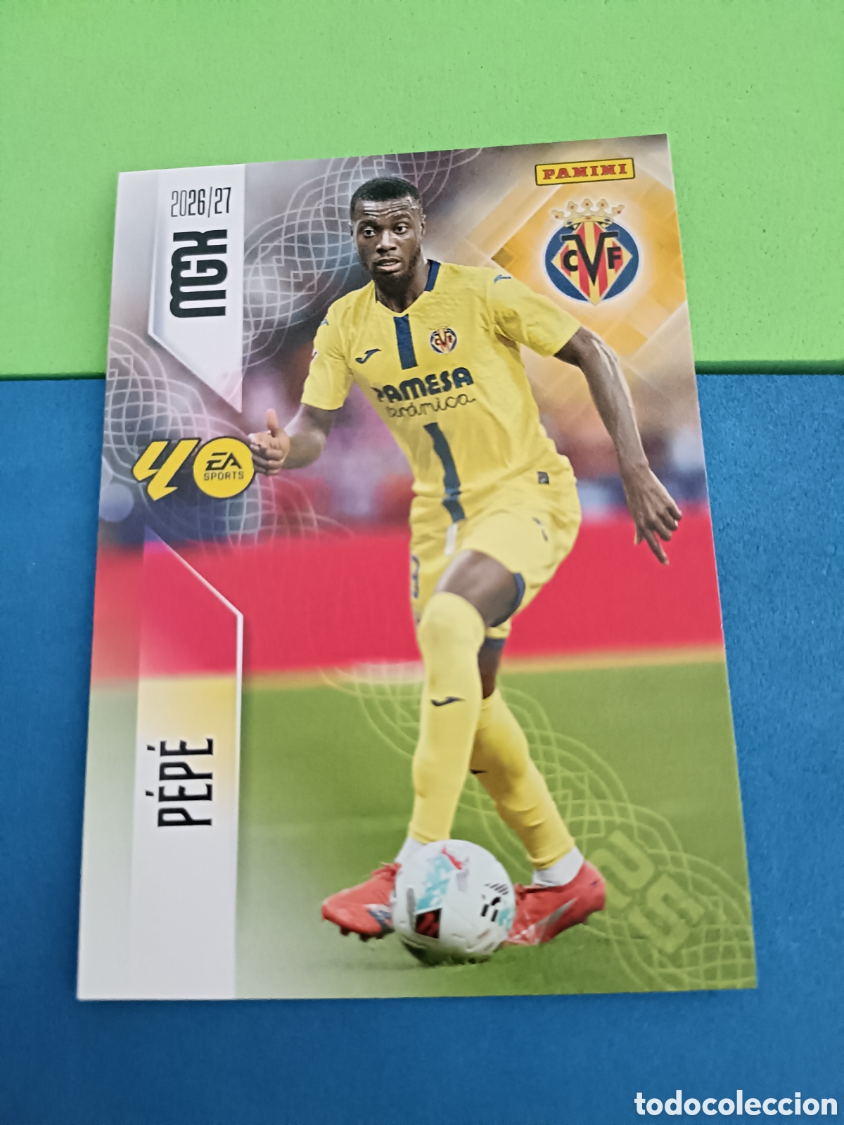 Cromos de f&uacute;tbol: PANINI 2026 2027 MGK MEGACRACKS 25 Aniversario - Villarreal 375 Pepe