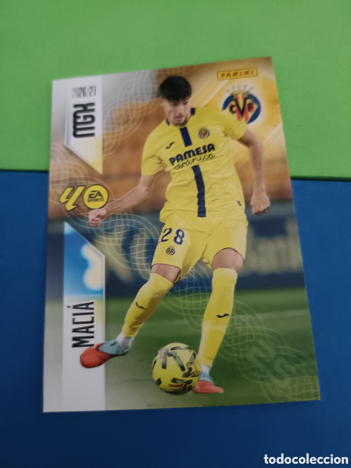 Cromos de f&uacute;tbol: PANINI 2026 2027 MGK MEGACRACKS 25 Aniversario - Villarreal 371 Macia