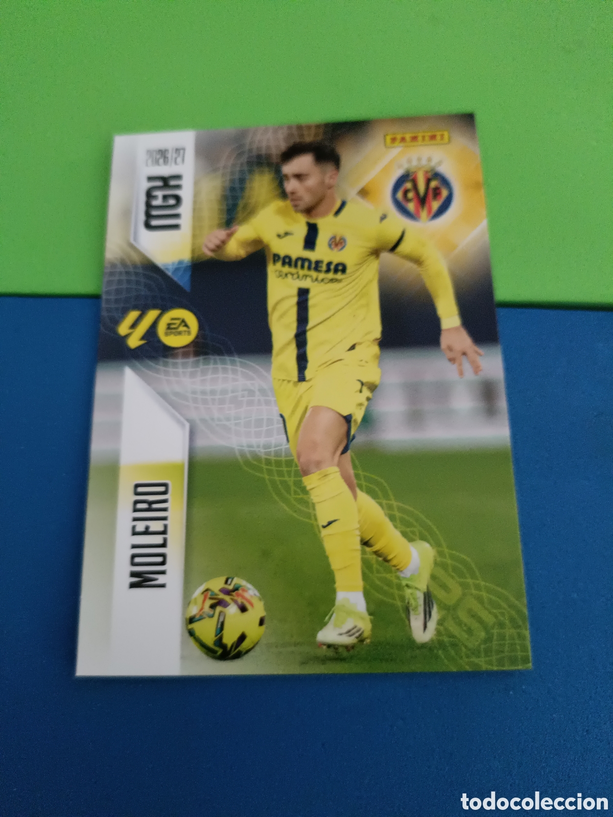 Cromos de f&uacute;tbol: PANINI 2026 2027 MGK MEGACRACKS 25 Aniversario - Villarreal 373 Moleiro