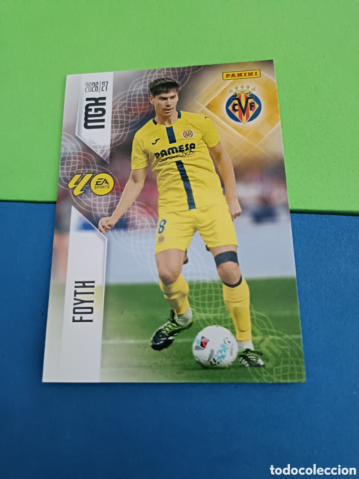 Cromos de f&uacute;tbol: PANINI 2026 2027 MGK MEGACRACKS 25 Aniversario - Villarreal 366 Foyth