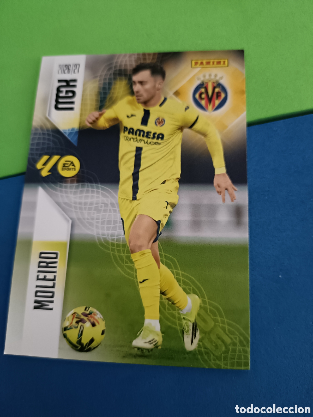 Cromos de f&uacute;tbol: PANINI 2026 2027 MGK MEGACRACKS 25 Aniversario - Villarreal 373 Moleiro