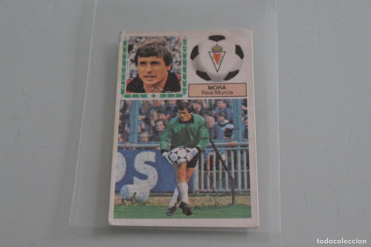 Fu&szlig;ball-Sticker: ESTE 83 84 MORA FICHAJE N&ordm; 16 RECUPERADO DE &Aacute;LBUM
