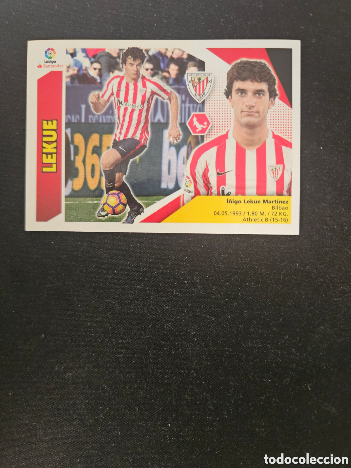 Fu&szlig;ball-Sticker: LEKUE N&ordm; 4 ATHLETIC CLUB &ndash; LIGA ESTE 2017-18 PANINI