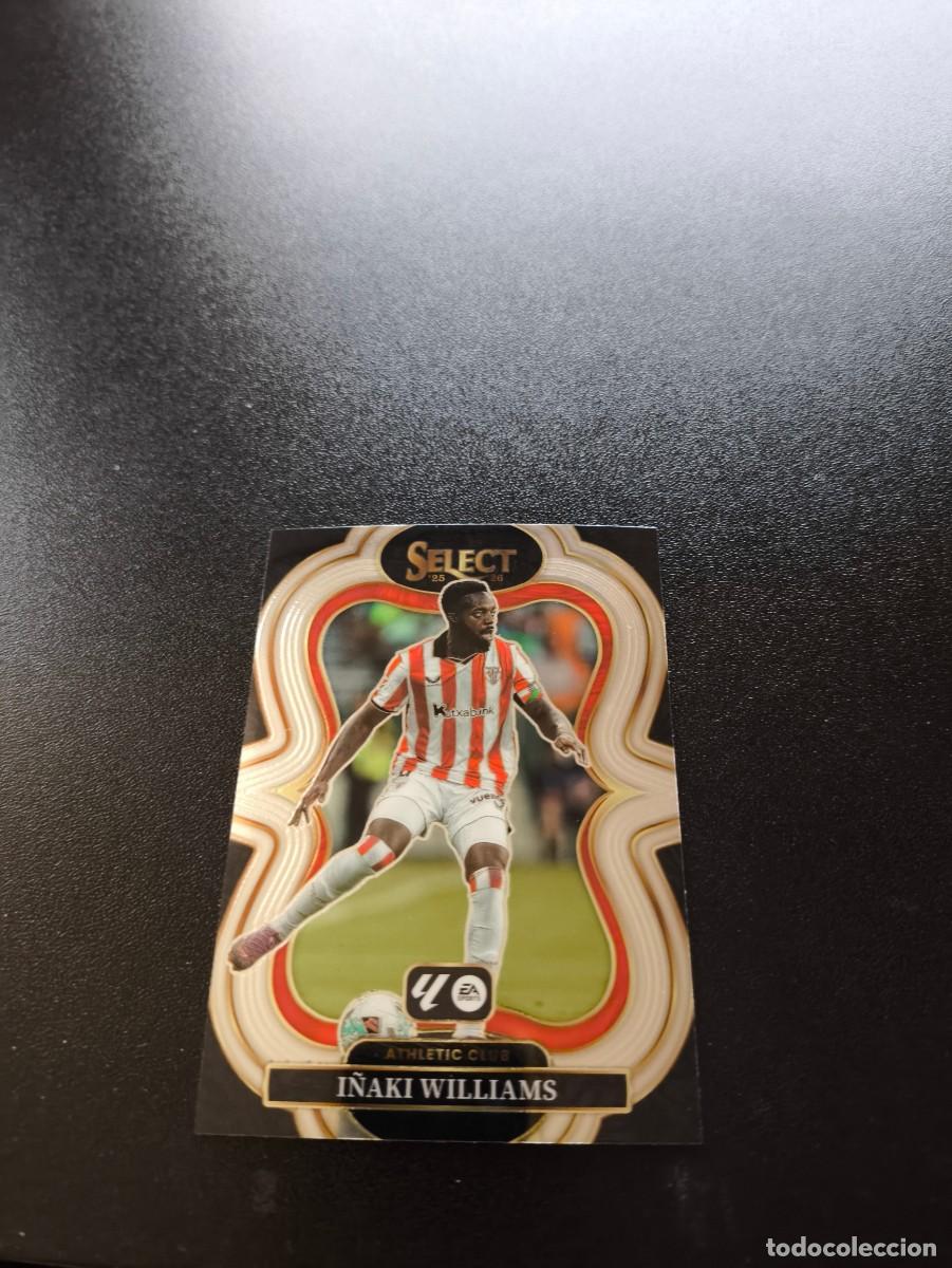 Fu&szlig;ball-Sticker: 134 Inaki Williams ATHLETIC DE BILBAO MEZZANINE PANINI SELECT LA LIGA 25 26 2025 2026 NO ESTE MGK