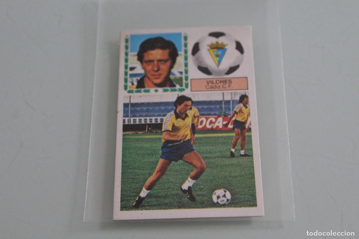 Fu&szlig;ball-Sticker: ESTE 83 84 VILCHES FICHAJE N&ordm; 7 VERSI&Oacute;N MEYBA RECUPERADO DE &Aacute;LBUM