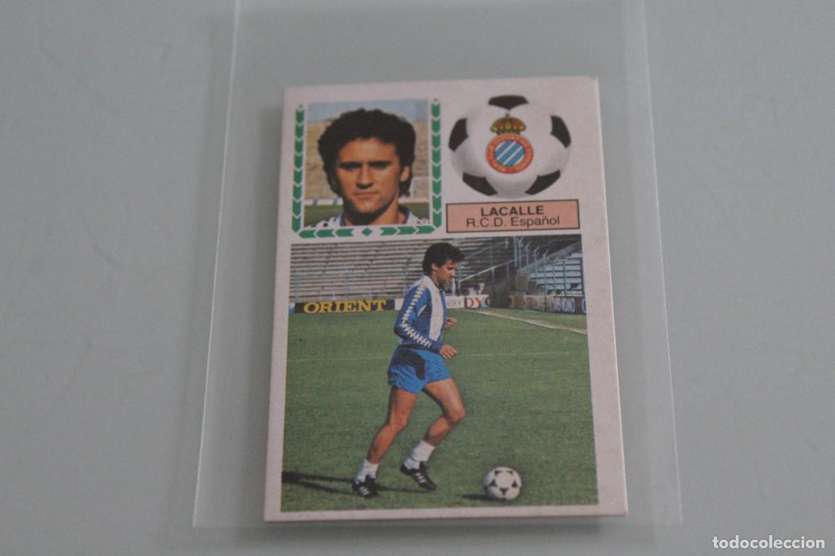 Fu&szlig;ball-Sticker: ESTE 83 84 LACALLE FICHAJE N&ordm; 6 RECUPERADO DE &Aacute;LBUM