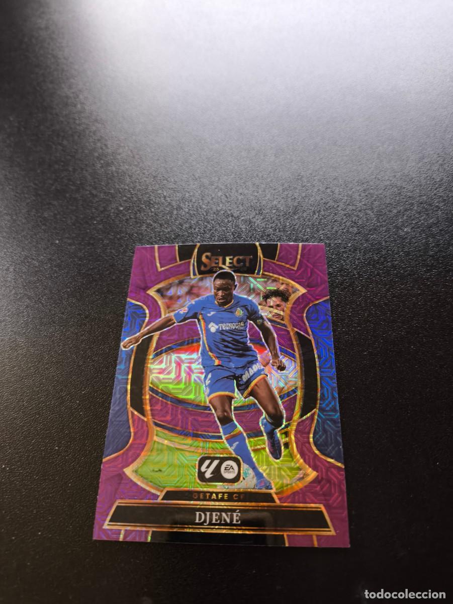 Fu&szlig;ball-Sticker: 64 Djene GETAFE PRIZM PURPLE MOJO TERRACE PANINI SELECT LA LIGA 25 26 2025 2026 NO ESTE MGK