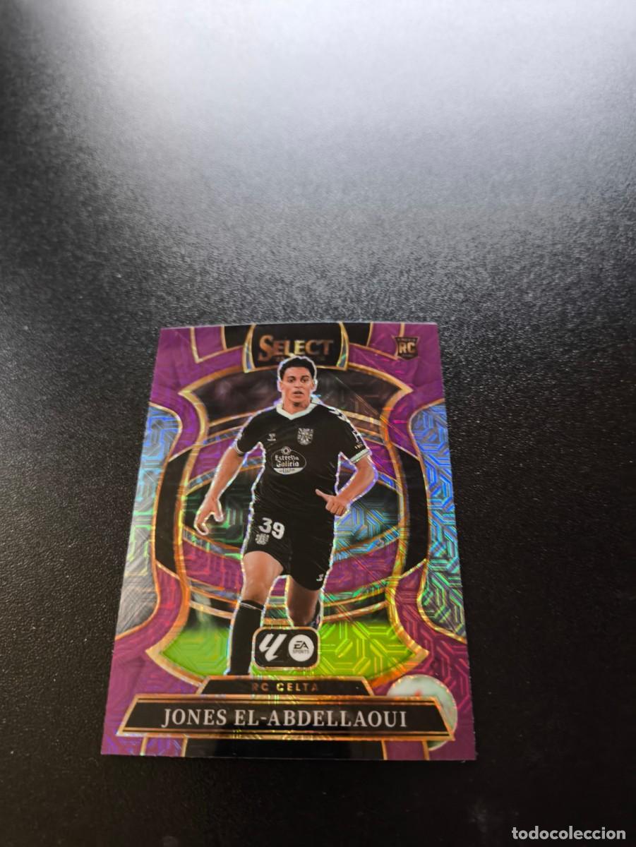 Fu&szlig;ball-Sticker: 34 Jones El-Abdellaoui CELTA PURPLE MOJO TERRACE PANINI SELECT LA LIGA 25 26 2025 2026 NO ESTE MGK