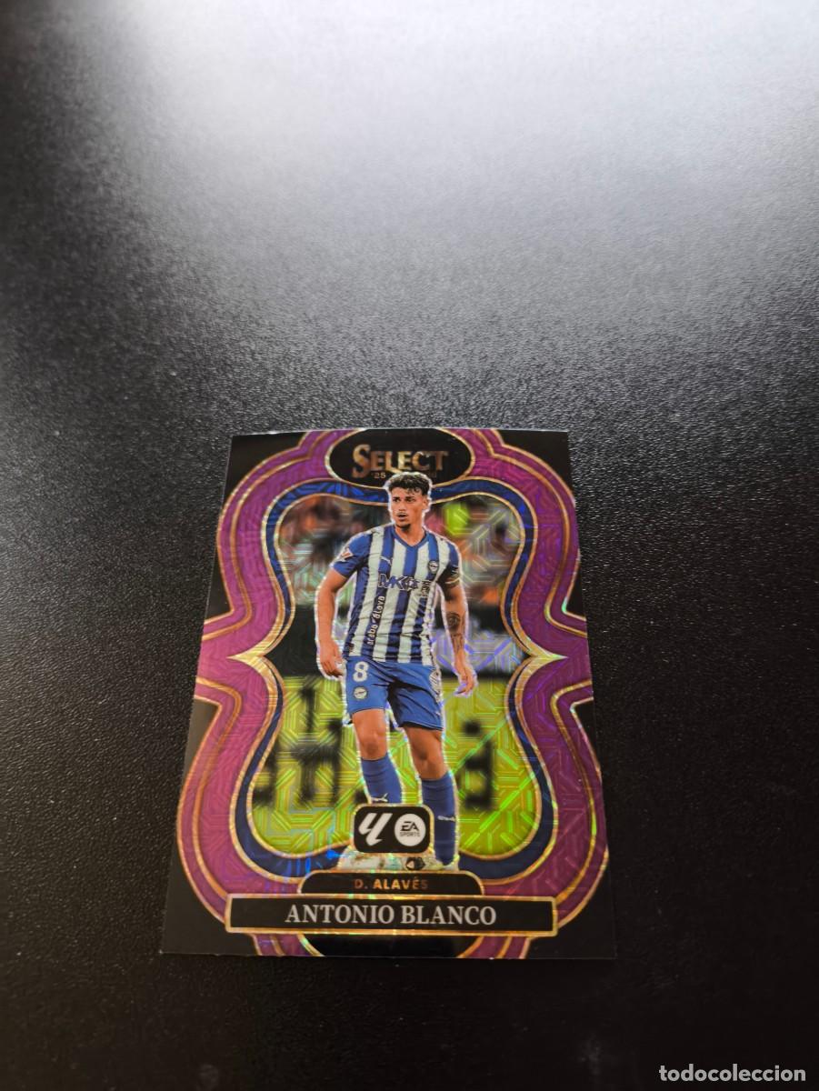 Fu&szlig;ball-Sticker: 182 Antonio Blanco ALAVES PURPLE MOJO MEZZANINE PANINI SELECT LA LIGA 25 26 2025 2026 NO ESTE MGK