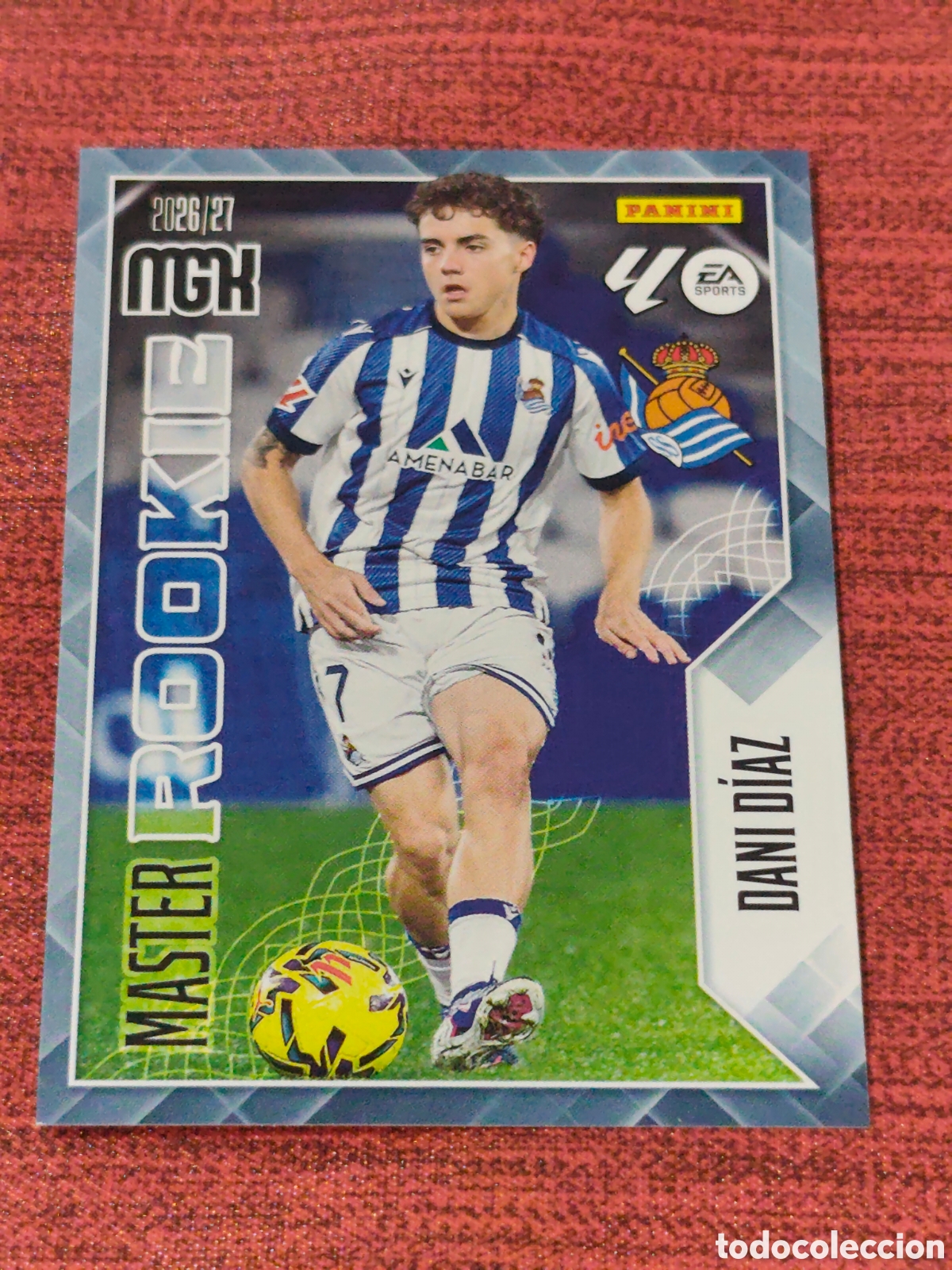 Cromos de f&uacute;tbol: MASTER ROOKIE 411 DANI D&Iacute;AZ REAL SOCIEDAD MEGACRACKS 2026 2027