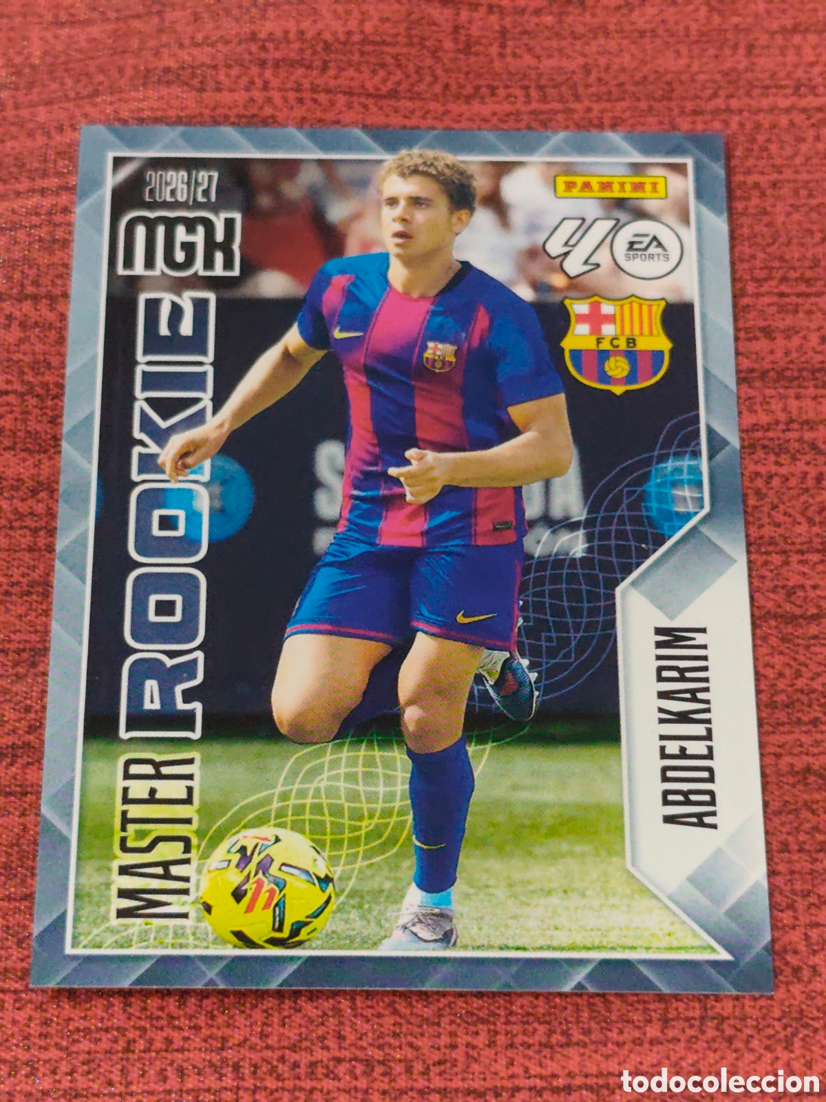 Cromos de f&uacute;tbol: MASTER ROOKIE 406 ABDELKARIM FC BARCELONA MEGACRACKS 2026 2027