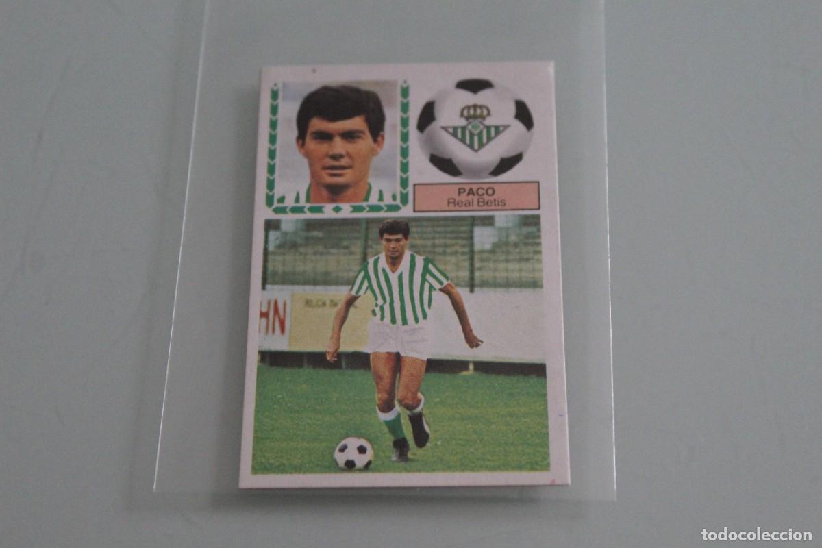 Football Stickers: ESTE 83 84 PACO FICHAJE N&ordm; 41 RECUPERADO DE &Aacute;LBUM