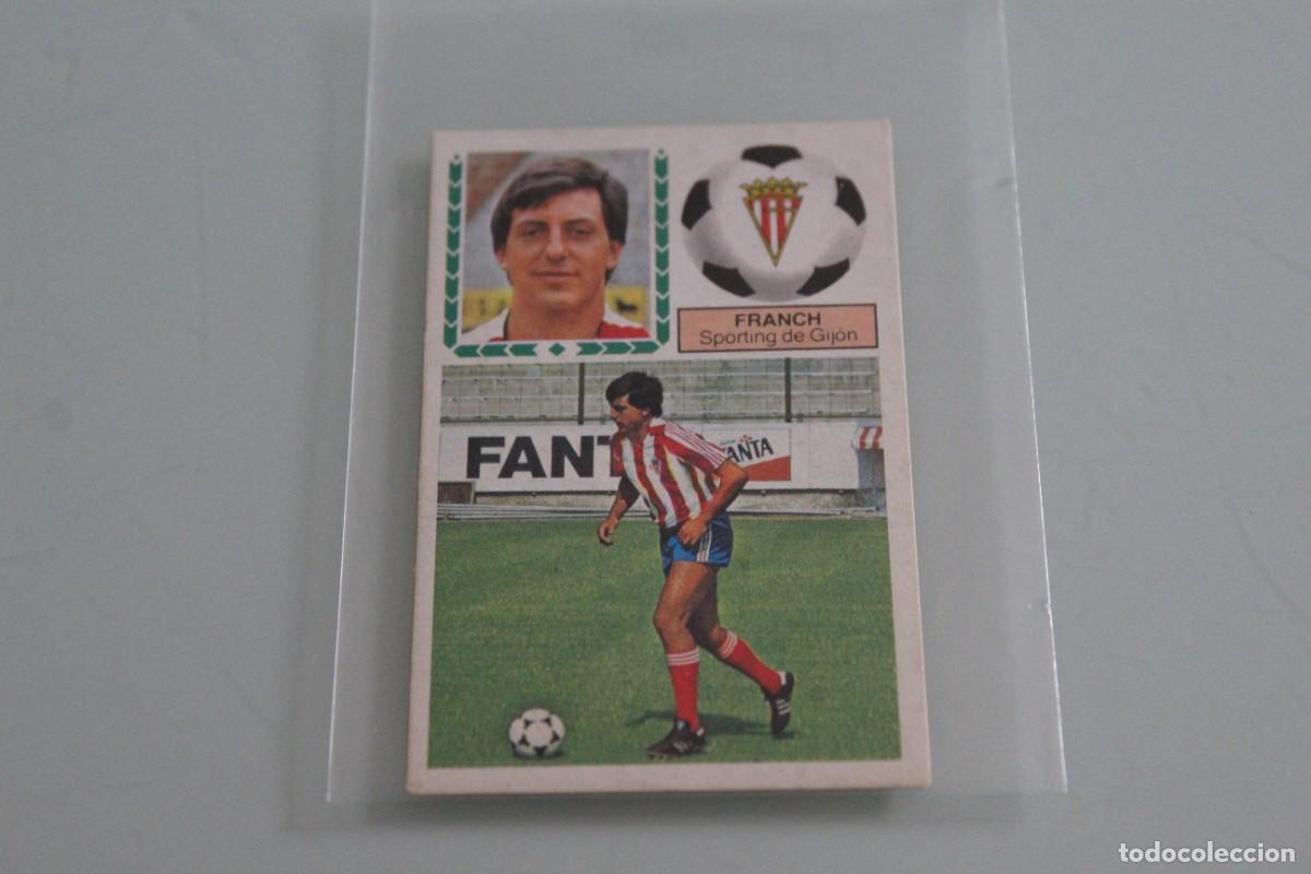 Football Stickers: ESTE 83 84 FRANCH FICHAJE N&ordm; 42 RECUPERADO DE &Aacute;LBUM