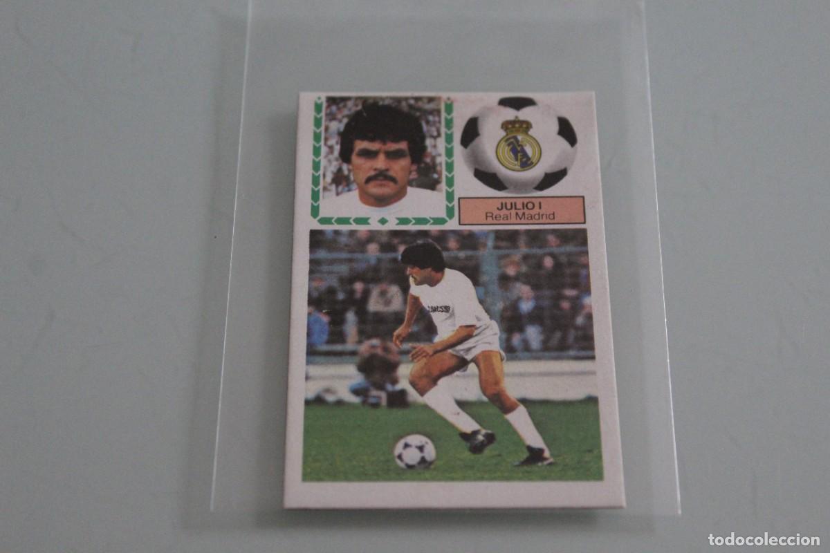 Cromos de f&uacute;tbol: ESTE 83 84 JULIO I FICHAJE N&ordm; 4 VERSI&Oacute;N PINTADO RECUPERADO DE &Aacute;LBUM