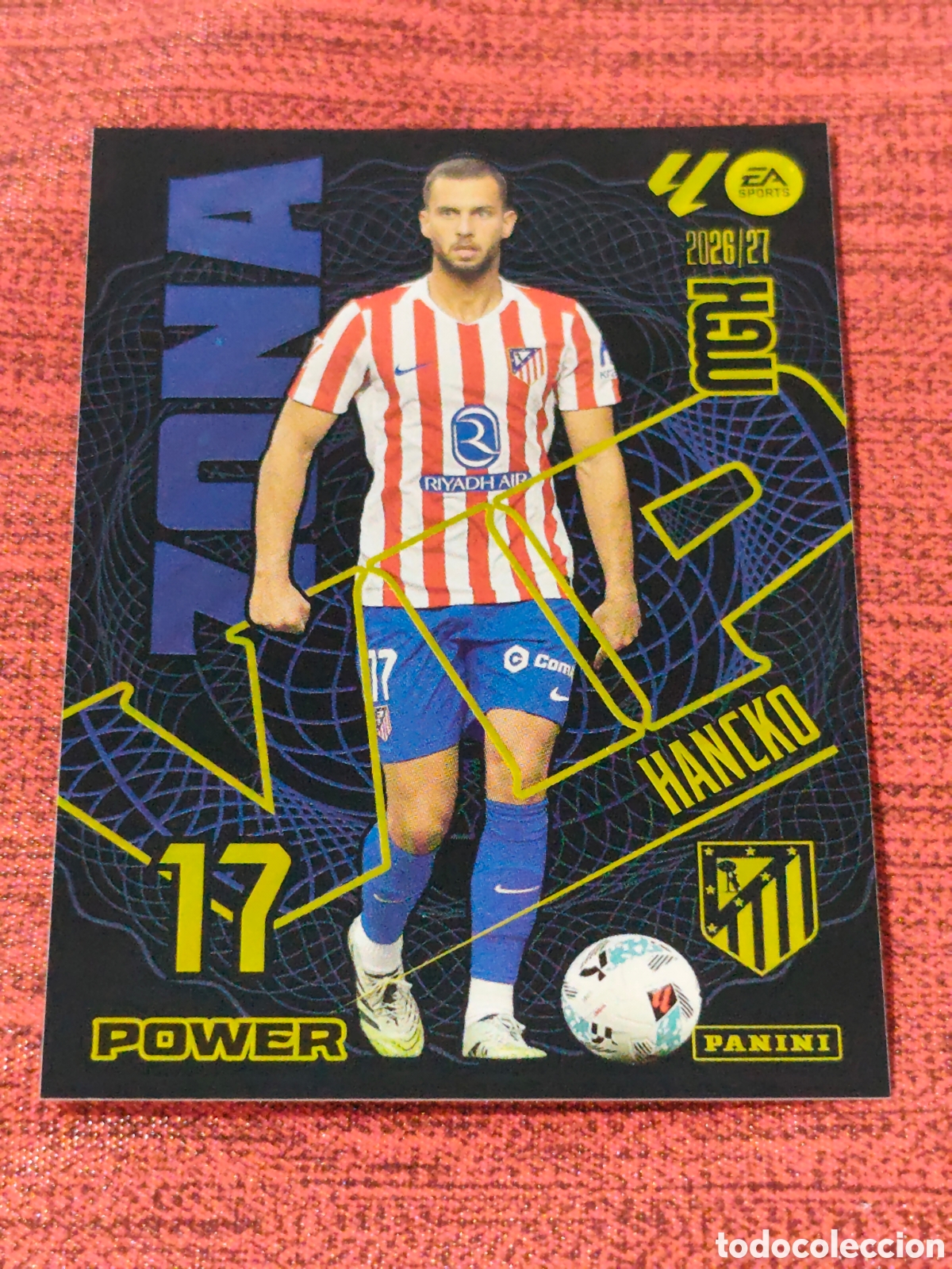 Cromos de f&uacute;tbol: ZONA VIP POWER 397P HANCKO ATL&Eacute;TICO MADRID MEGACRACKS 2026 2027