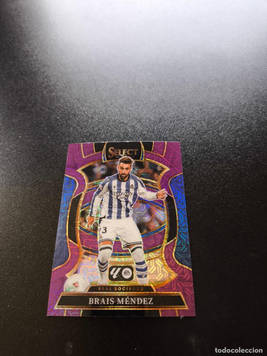 Cromos de f&uacute;tbol: 53 Brais Mendez REAL SOCIEDAD PURPLE MOJO TERRACE PANINI SELECT LA LIGA 25 26 2025 2026 NO ESTE MGK