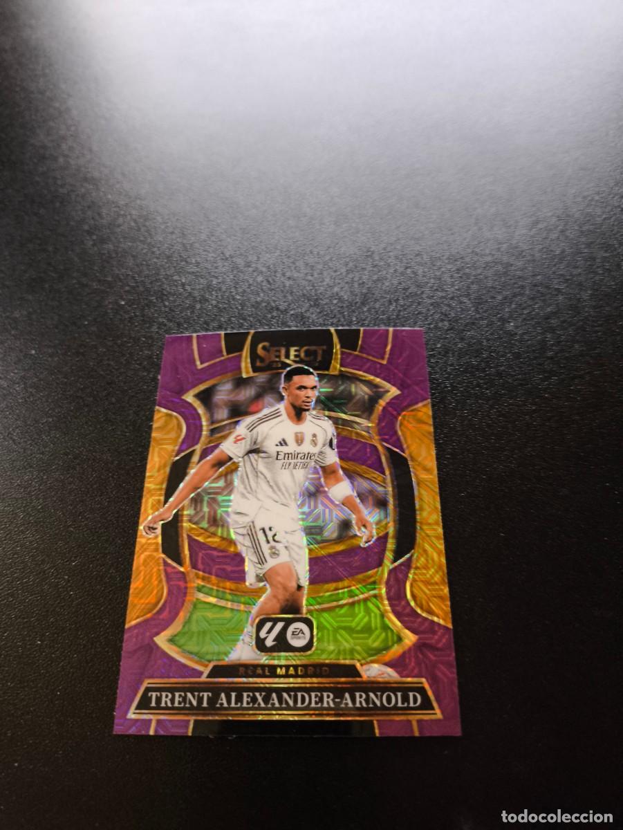 Cromos de f&uacute;tbol: 6 Trent Alexander-Arnold REAL MADRID PURPLE MOJO PANINI SELECT LA LIGA 25 26 2025 2026 NO ESTE MGK