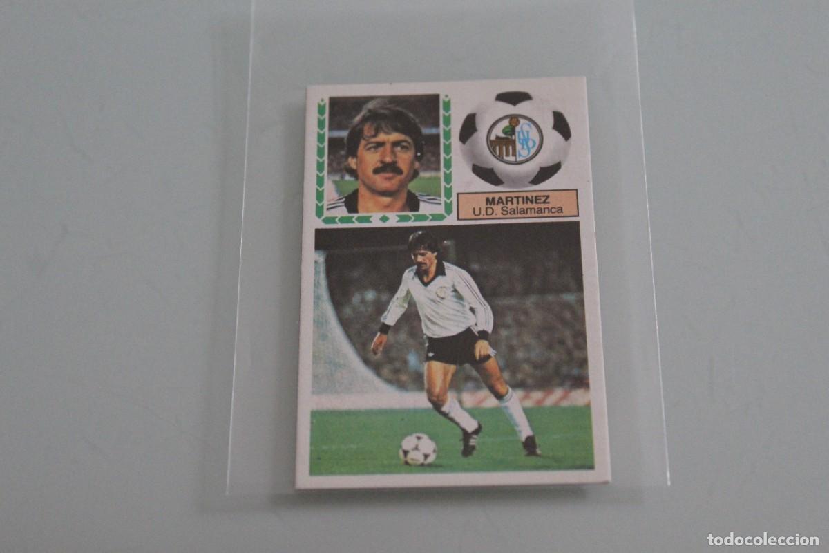 Cromos de f&uacute;tbol: ESTE 83 84 MART&Iacute;NEZ BAJA SIN PEGAR - Foto 1