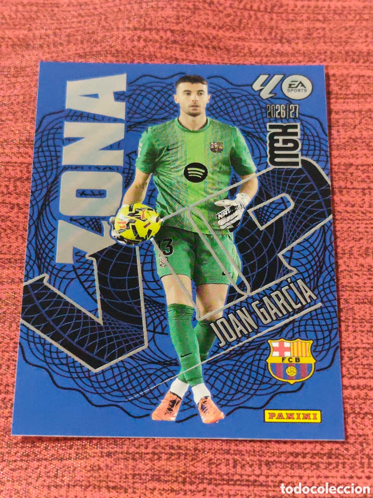 Cromos de f&uacute;tbol: ZONA VIP 399 JOAN GARC&Iacute;A FC BARCELONA MEGACRACKS 2026 2027