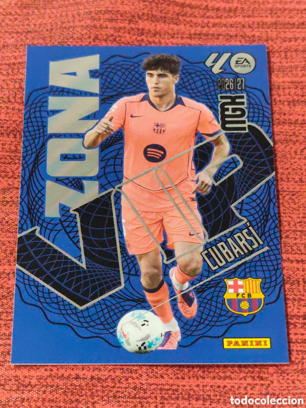 Cromos de f&uacute;tbol: ZONA VIP 391 CUBARS&Iacute; FC BARCELONA MEGACRACKS 2026 2027