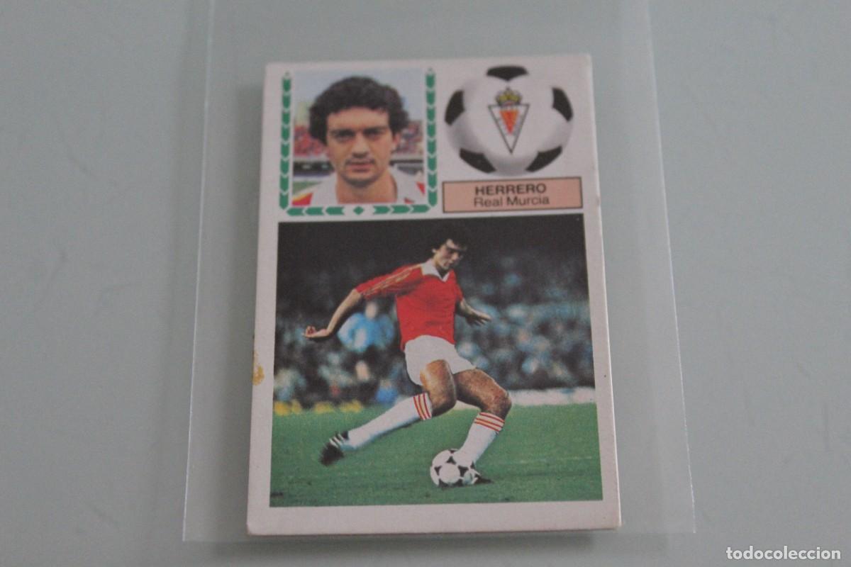 Cromos de f&uacute;tbol: ESTE 83 84 HERRERO FICHAJE N&ordm; 11 SIN PEGAR