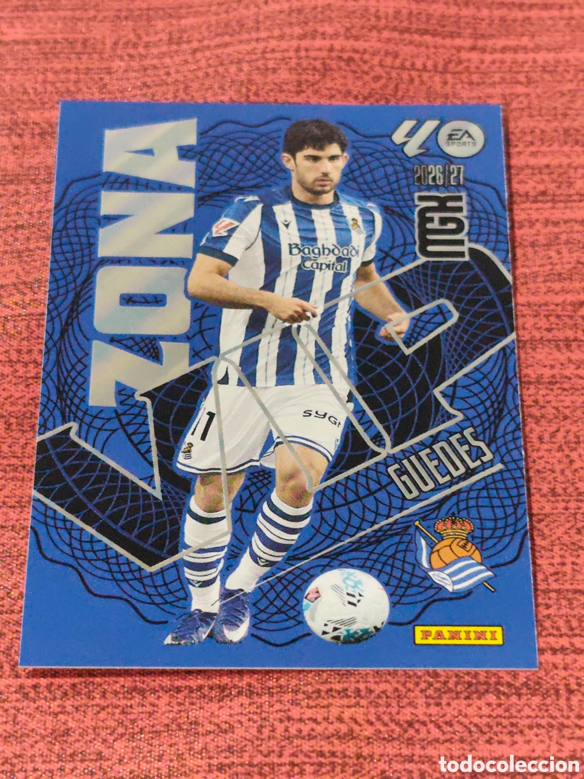 Cromos de f&uacute;tbol: ZONA VIP 395 GUEDES REAL SOCIEDAD MEGACRACKS 2026 2027