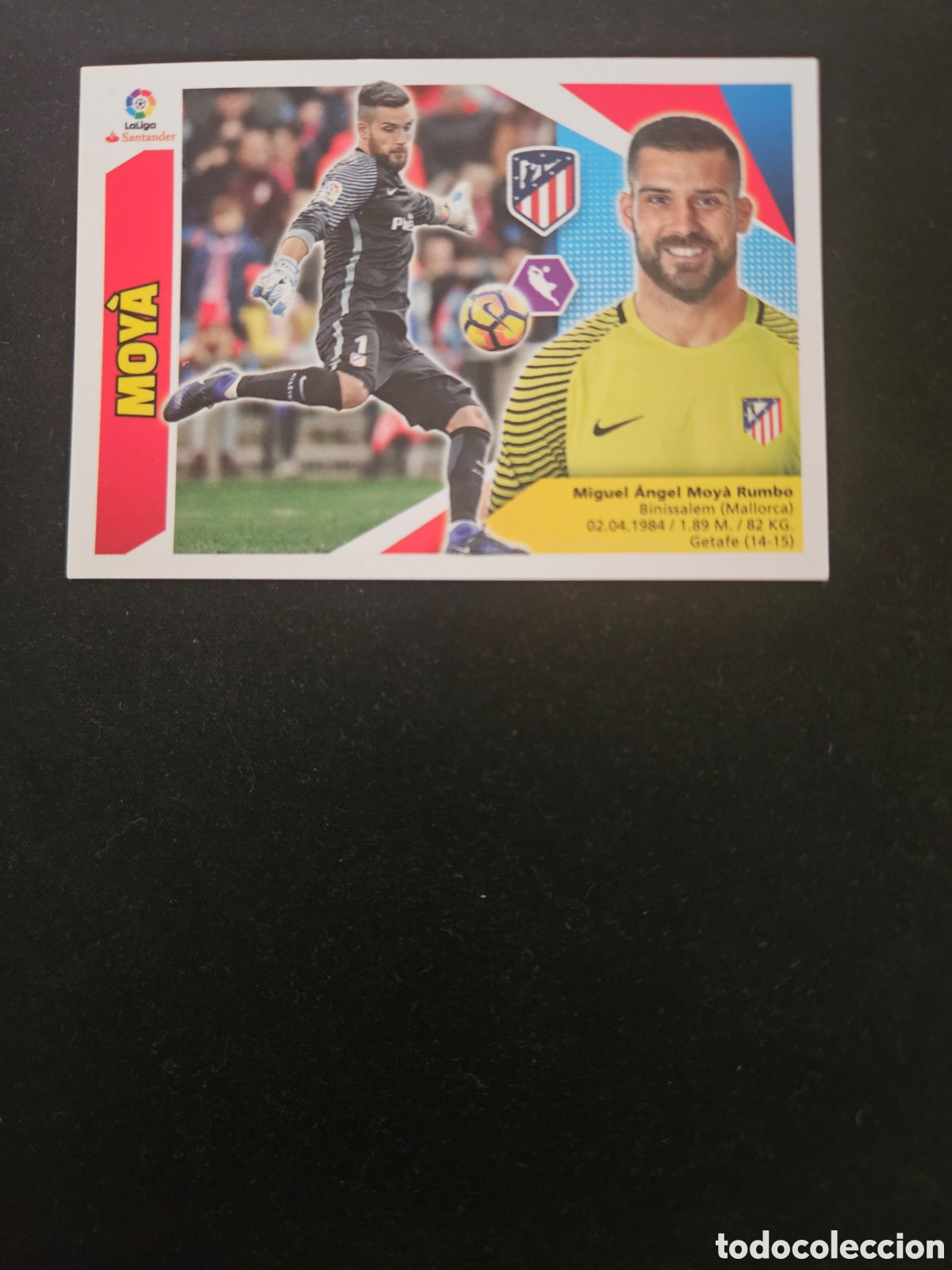 Cromos de f&uacute;tbol: MOY&Agrave; N&ordm; 2 ATL&Eacute;TICO DE MADRID &ndash; LIGA ESTE 2017-18 PANINI