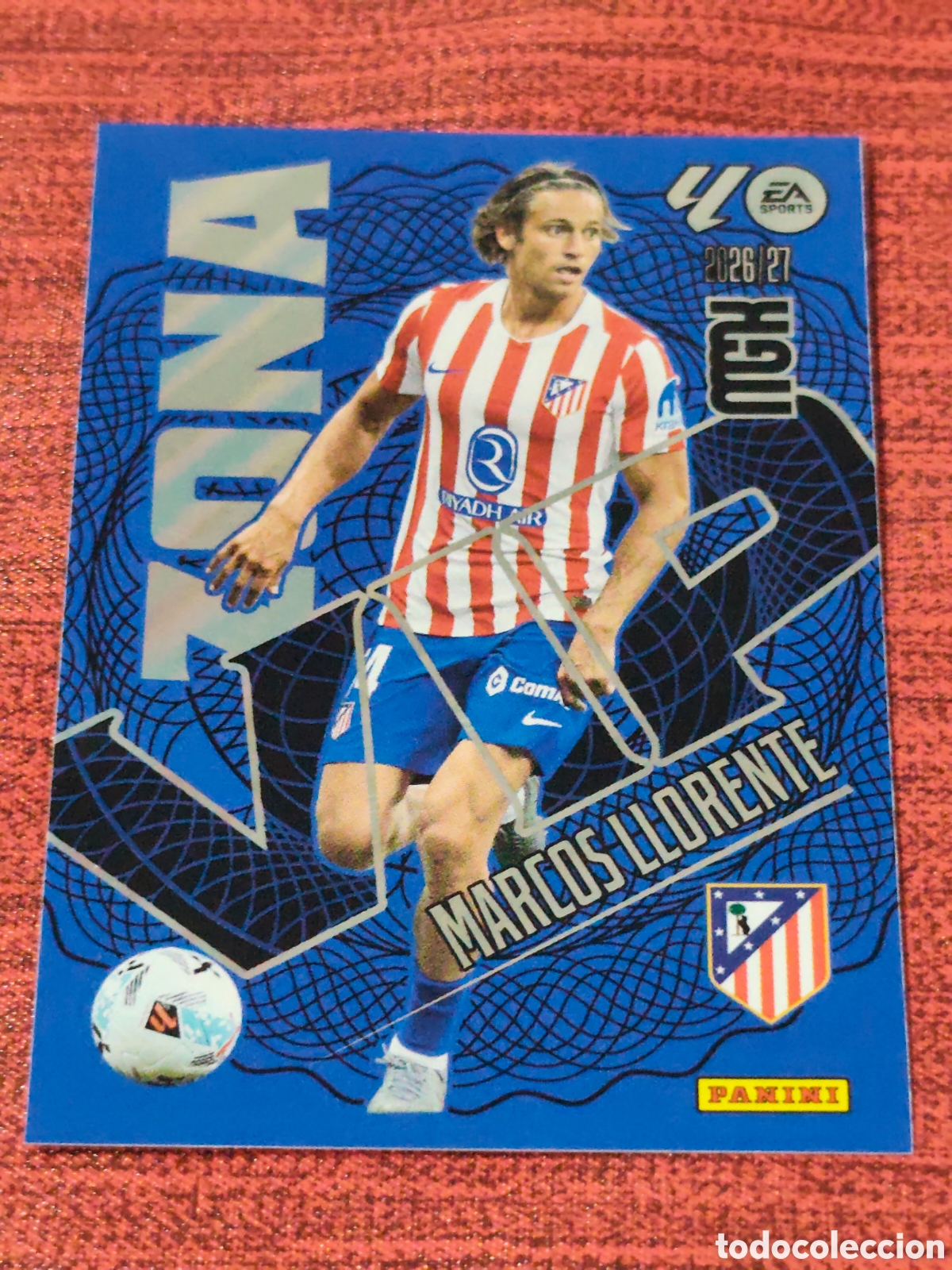 Cromos de f&uacute;tbol: ZONA VIP 401 MARCOS LLORENTE ATL&Eacute;TICO MADRID MEGACRACKS 2026 2027