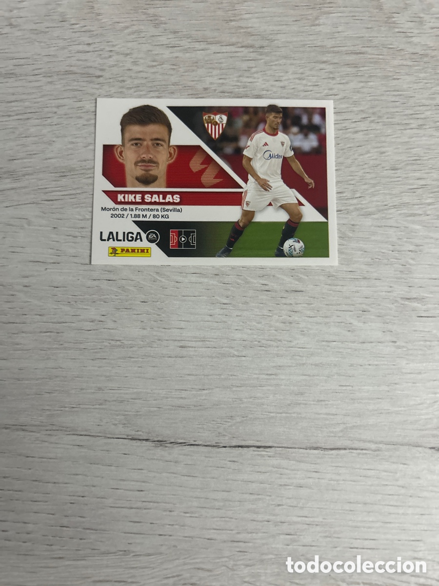 Cromos de f&uacute;tbol: Kike Salas 7 Sevilla Liga Este 2026/27 26-27 Panini