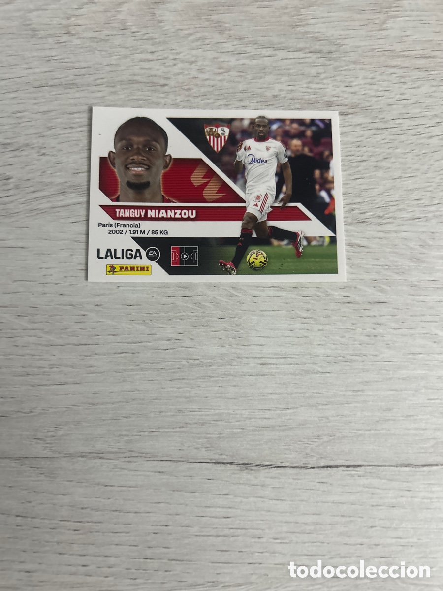 Cromos de f&uacute;tbol: Nianzou 8 Sevilla Liga Este 2026/27 26-27 Panini