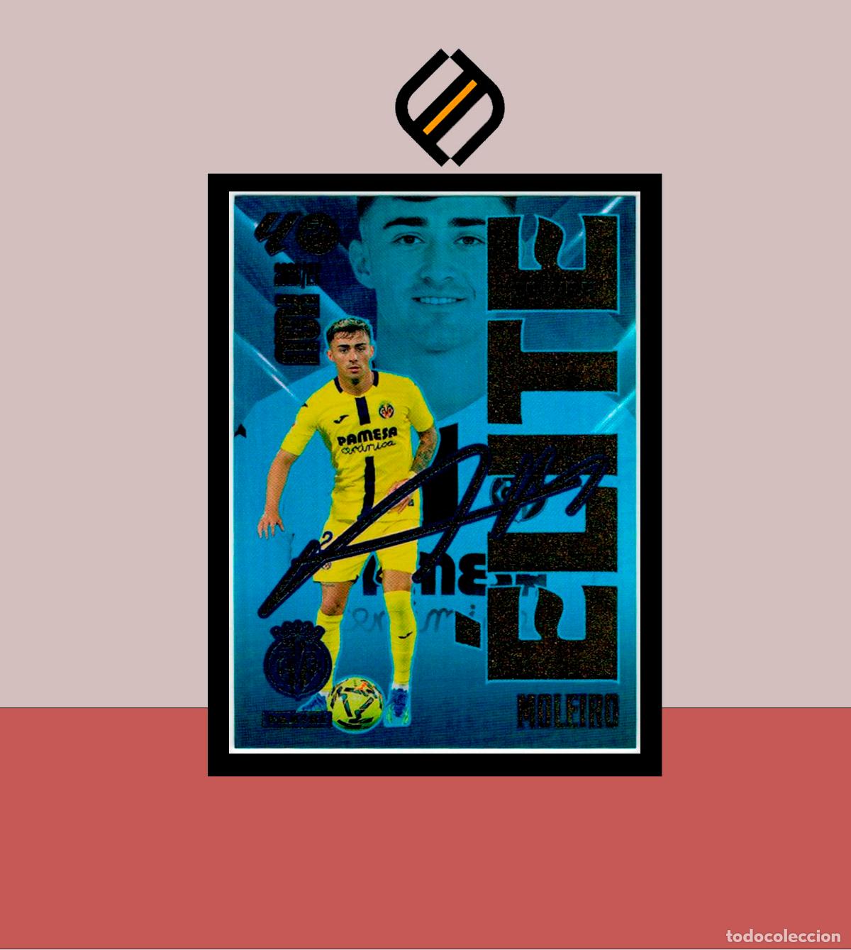 Cromos de f&uacute;tbol: MEGACRACKS 2026 2027 26 27 PANINI P 11 MOLEIRO VILLARREAL &Eacute;LITE COLECCI&Oacute;N ALB&Uacute;M MGK