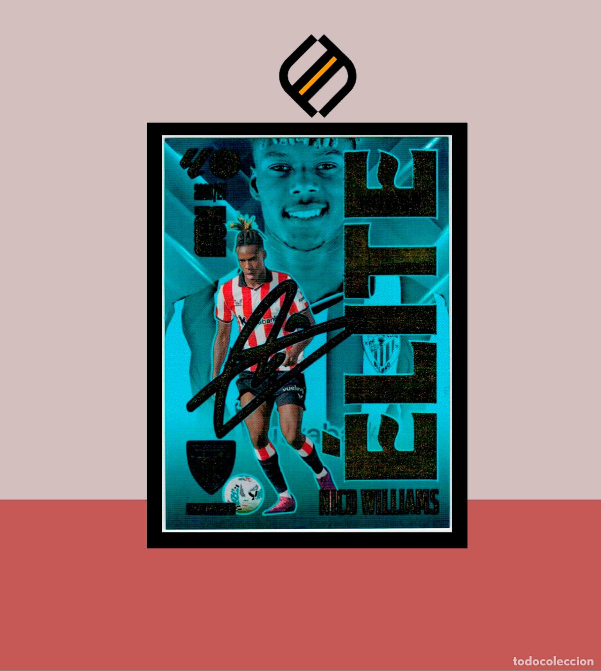 Cromos de f&uacute;tbol: MEGACRACKS 2026 2027 26 27 PANINI P 12 NICO WILLIAMS ATHLETIC CLUB BILBAO &Eacute;LITE COLECCI&Oacute;N ALB&Uacute;M MGK