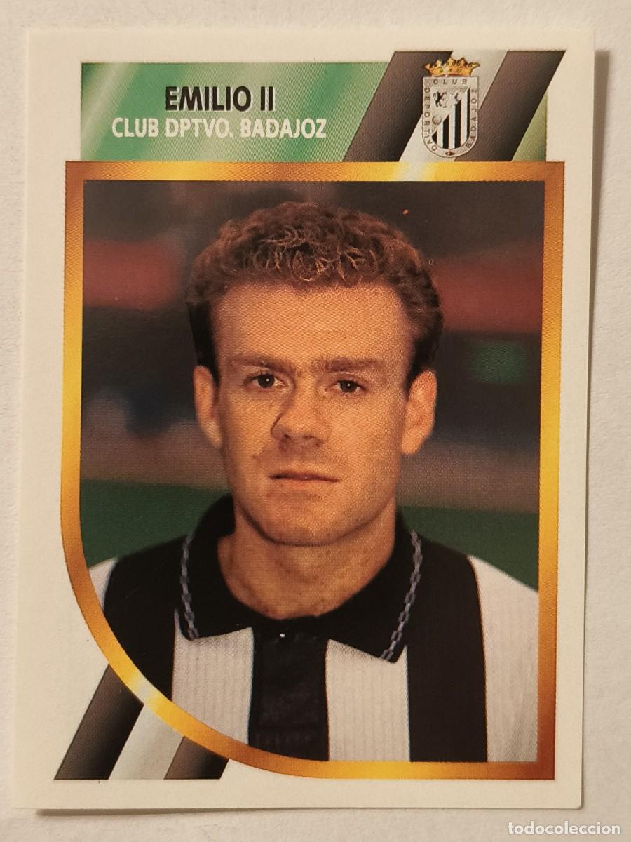 Cromos de f&uacute;tbol: #EMILIO II (C.D. BADAJOZ) FUTBOL 2 DIVISION 94/95 ESTE