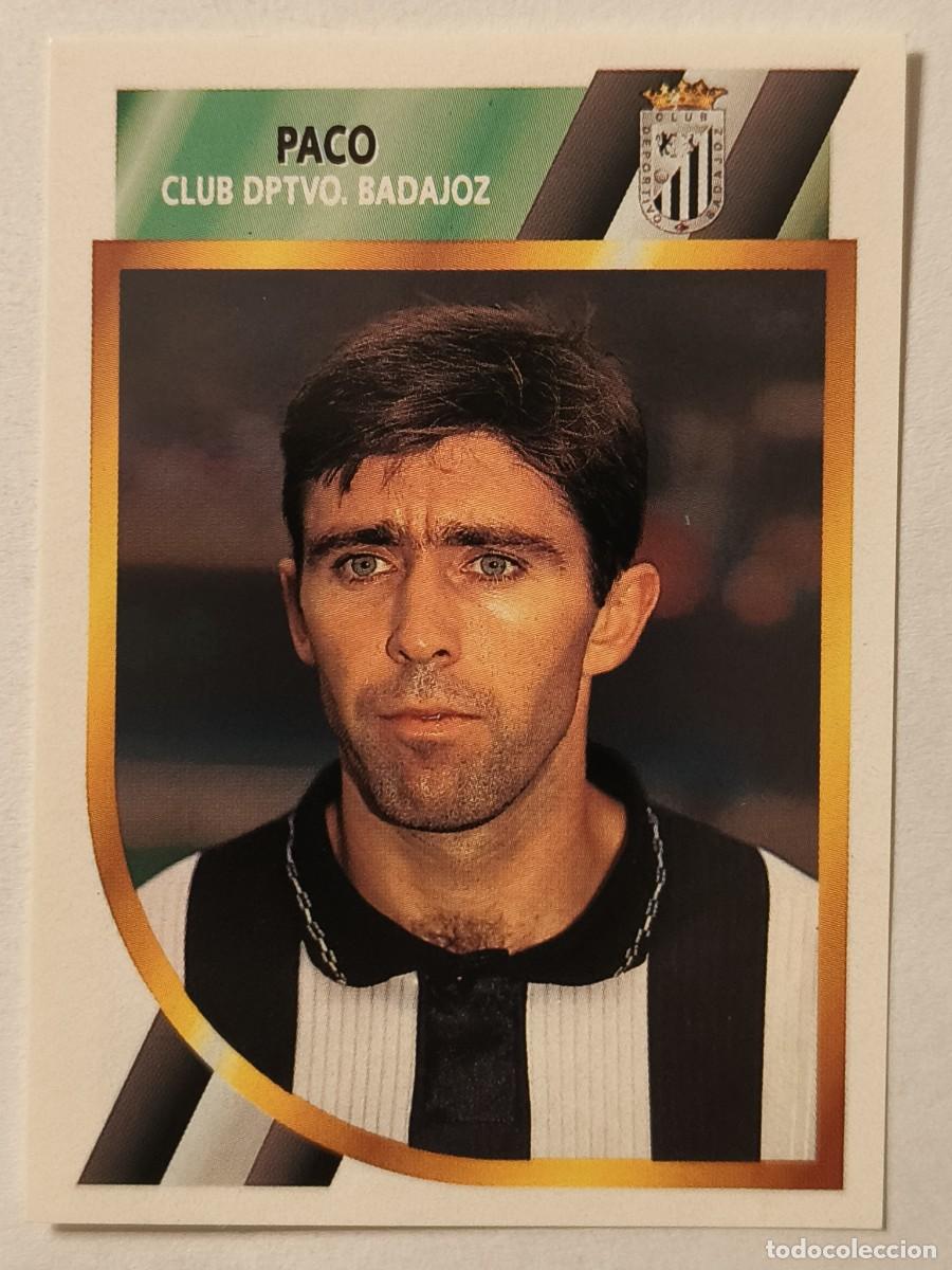 Cromos de f&uacute;tbol: #PACO (C.D. BADAJOZ) FUTBOL 2 DIVISION 94/95 ESTE
