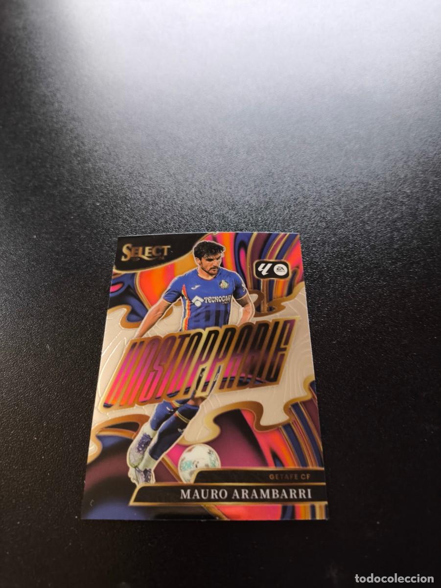 Cromos de f&uacute;tbol: UN7 Mauro Arambarri GETAFE UNSTOPPABLE PANINI SELECT LA LIGA 25 26 2025 2026 NO ESTE MEGACRACKS MGK