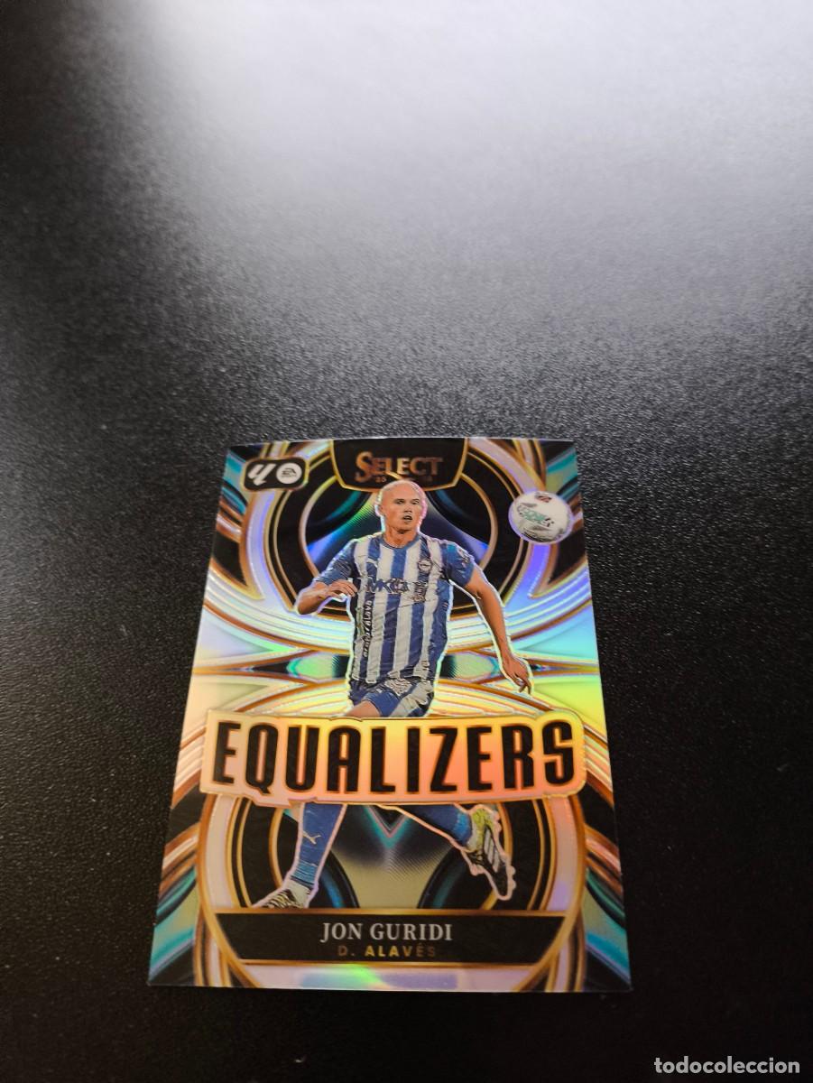 Cromos de f&uacute;tbol: E4 Jon Guridi ALAVES EQUALIZERS SILVER PANINI SELECT LA LIGA 25 26 2025 2026 NO ESTE MEGACRACKS MGK