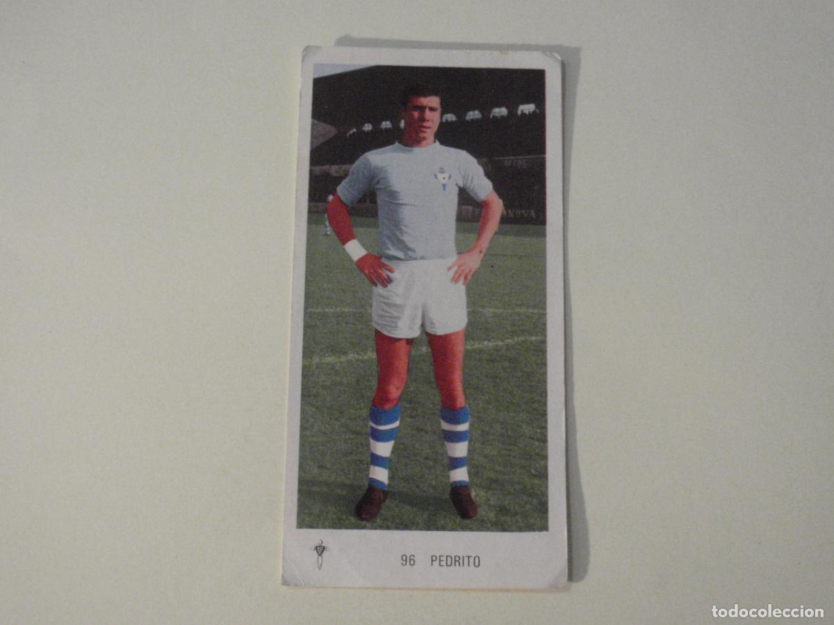 Cromos de f&uacute;tbol: Cromo de f&uacute;tbol 96 PEDRITO (Real Club Celta) Liga 1971 1972 RUIROMER - RUIZ ROMERO 71 72