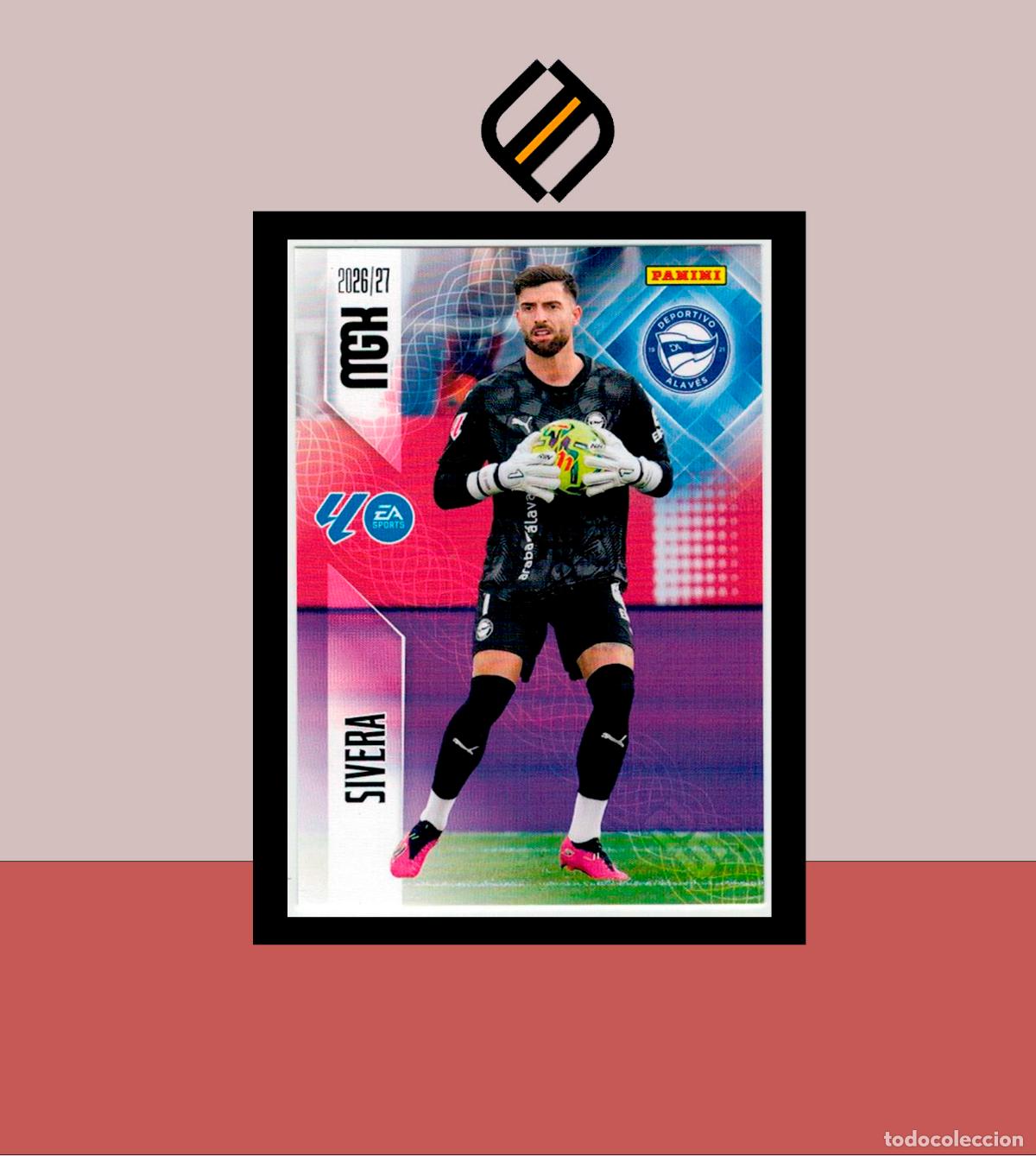 Cromos de f&uacute;tbol: MEGACRACKS 2026 2027 26 27 PANINI N&ordm; 20 SIVERA DEPORTIVO ALAV&Eacute;S COLECCI&Oacute;N ALB&Uacute;M MGK