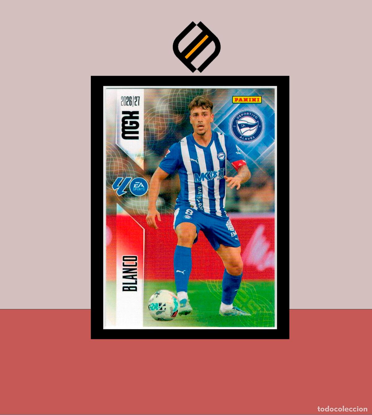 Cromos de f&uacute;tbol: MEGACRACKS 2026 2027 26 27 PANINI N&ordm; 28 BLANCO DEPORTIVO ALAV&Eacute;S COLECCI&Oacute;N ALB&Uacute;M MGK